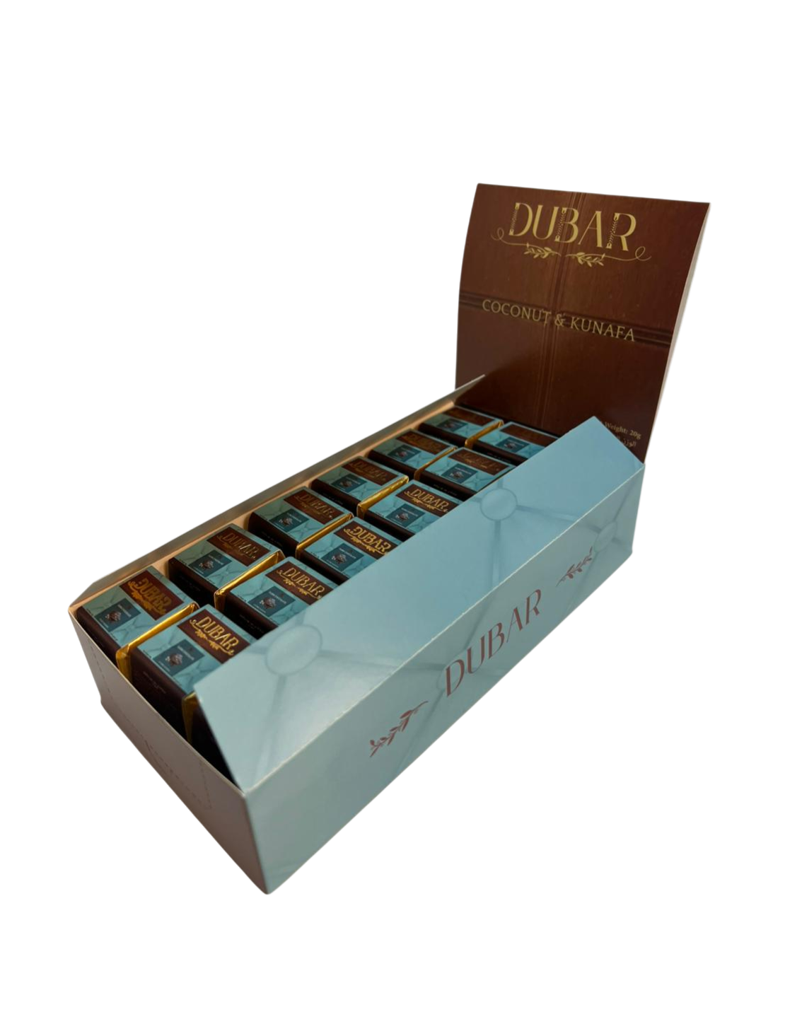 Dubar Dubai Chocolate, Coconut & Kunafa - 20g