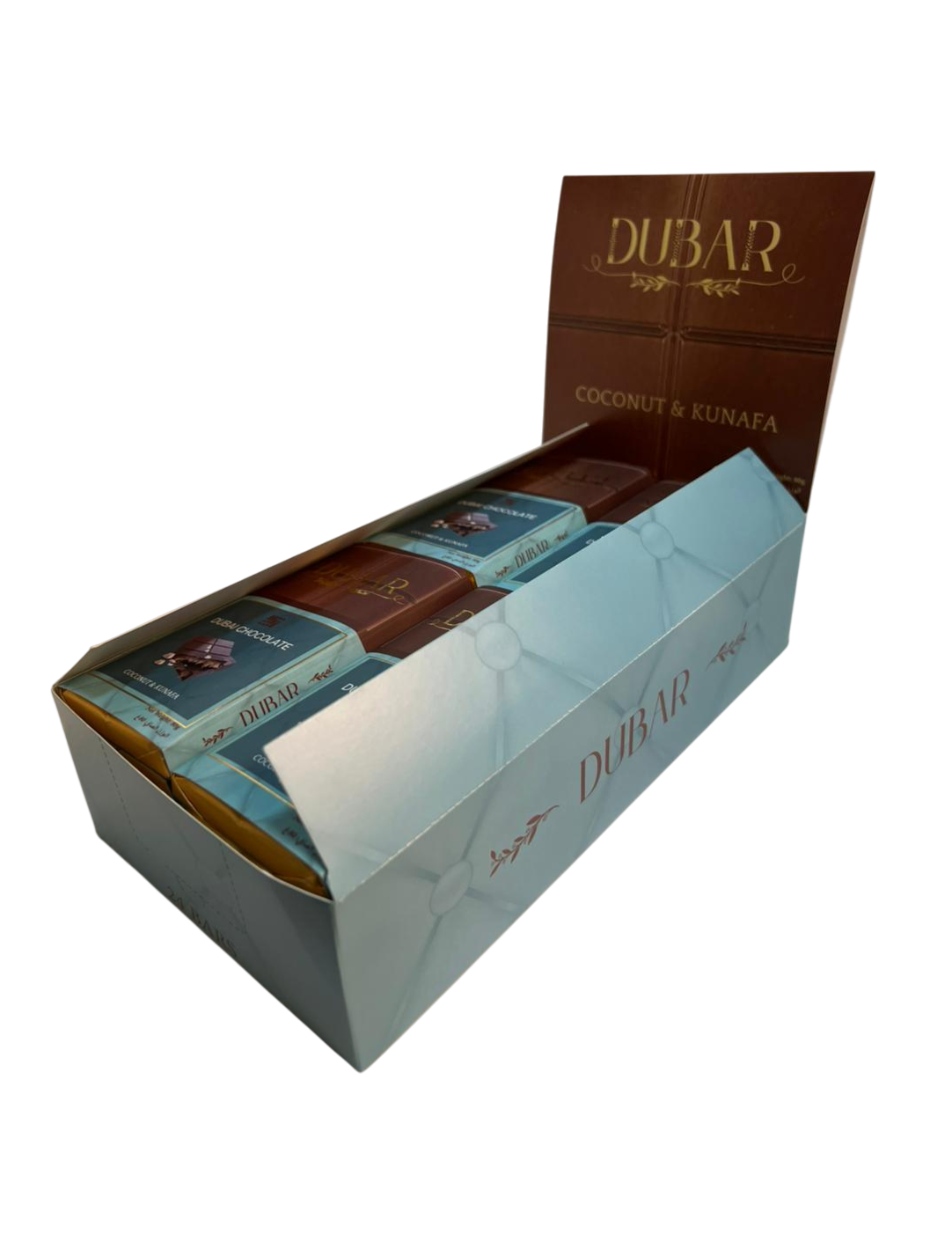 Dubar Dubai Chocolate, Coconut & Kunafa - 80g