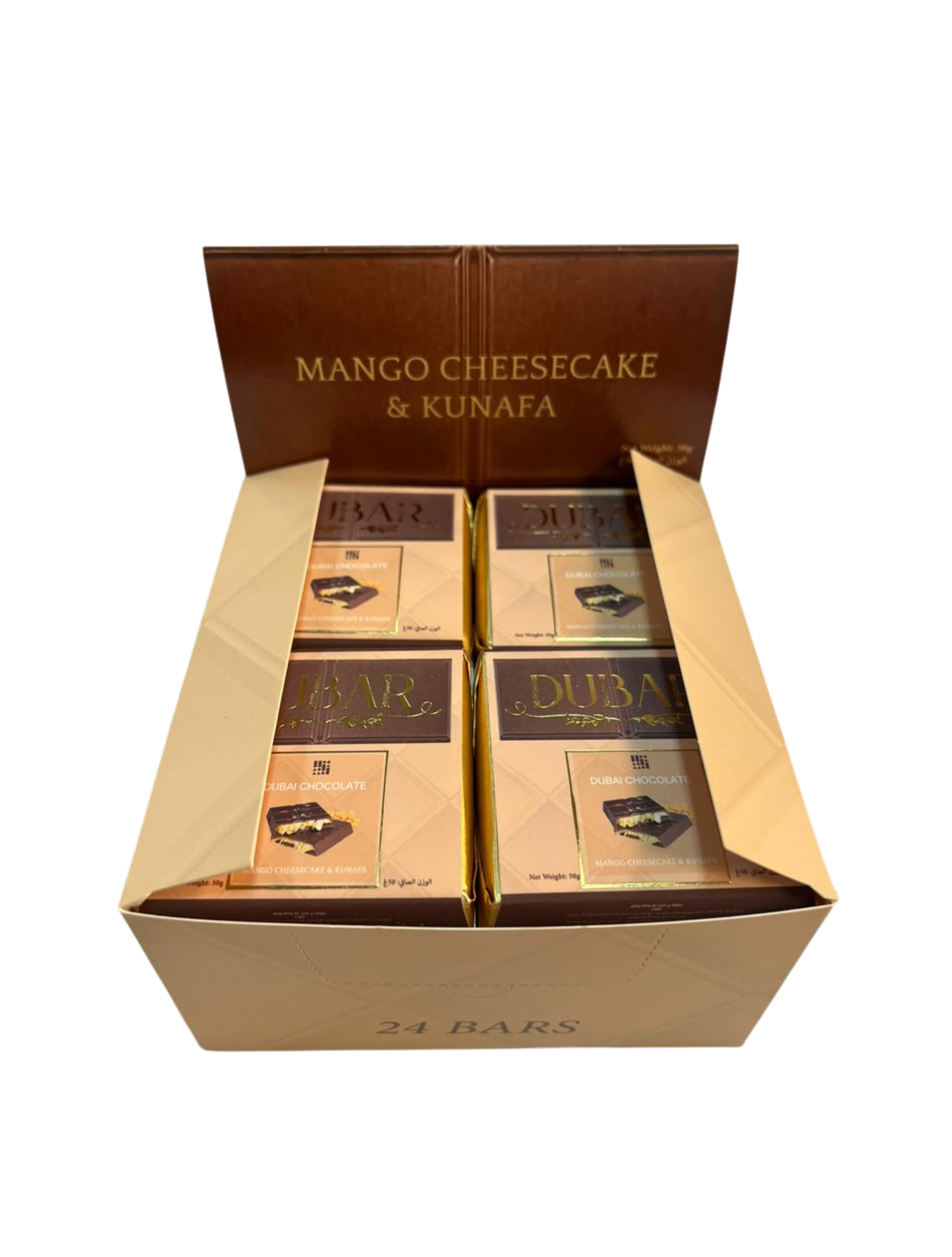 Dubar Dubai Chocolate, Mango Cheesecake & Kunafa - 50g