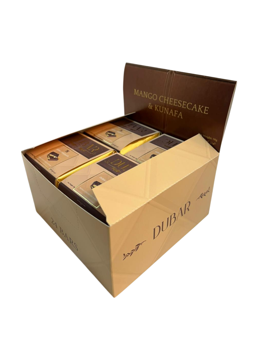 Dubar Dubai Chocolate, Mango Cheesecake & Kunafa - 50g
