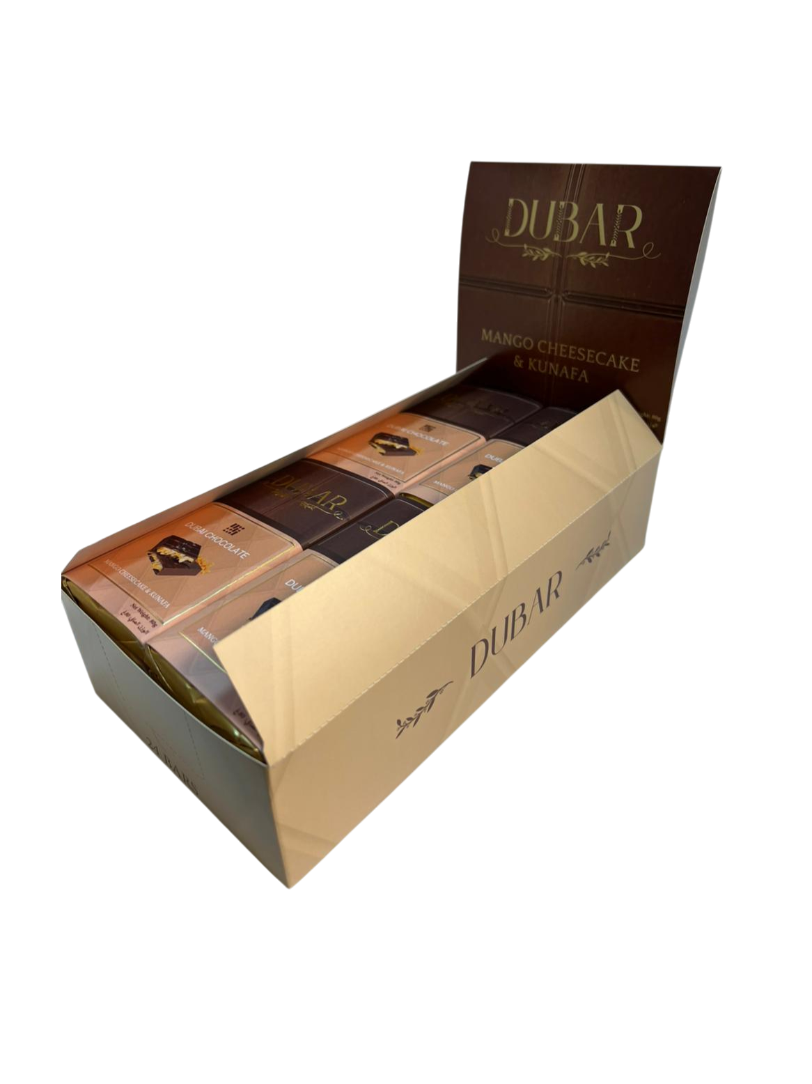 Dubar Dubai Chocolate, Mango Cheesecake & Kunafa - 80g