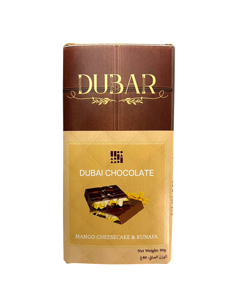 Dubar Dubai Chocolate, Mango Cheesecake & Kunafa - 80g