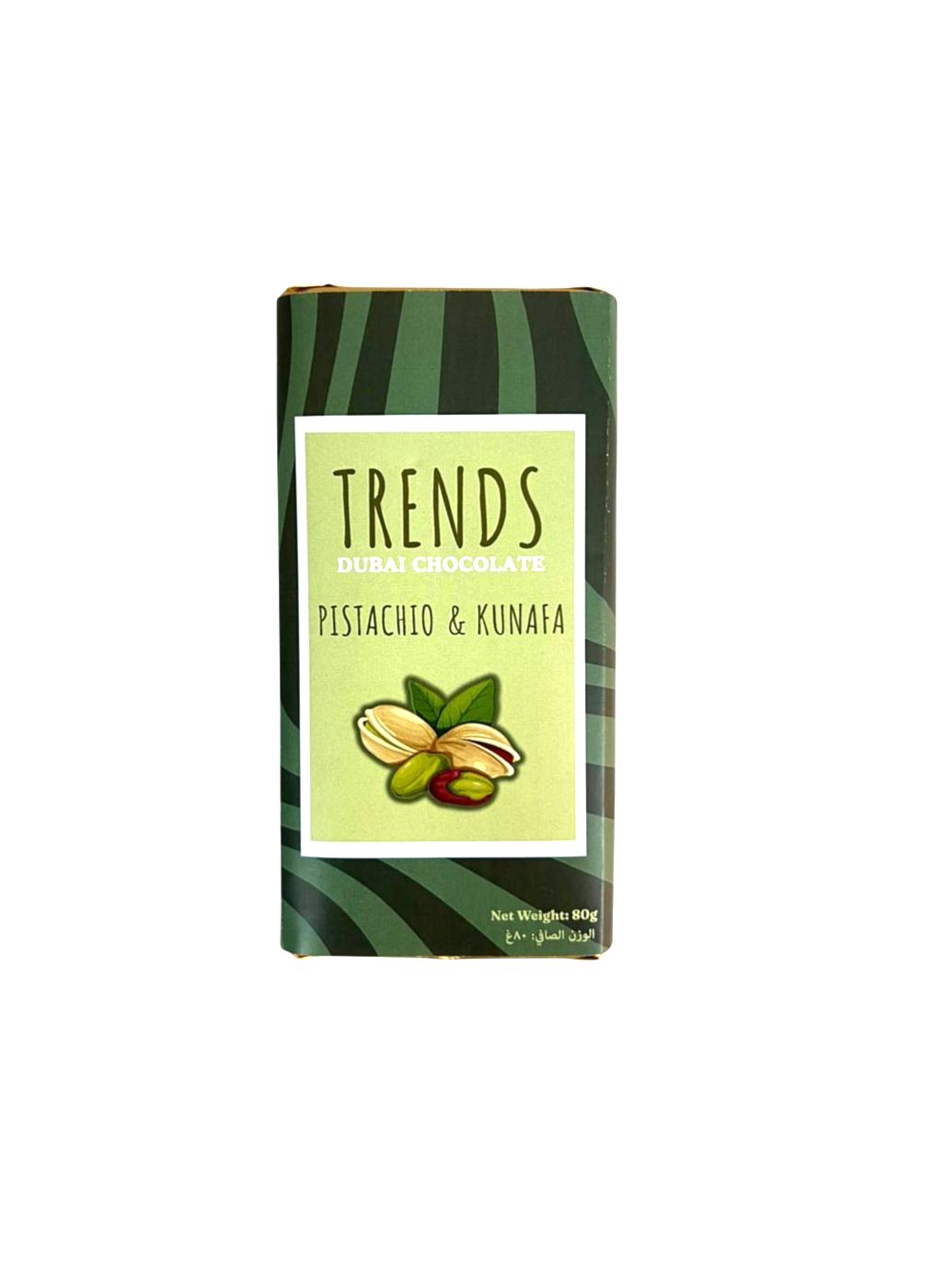Trends Dubai Chocolate, Pistachio & Kunafa - 80g