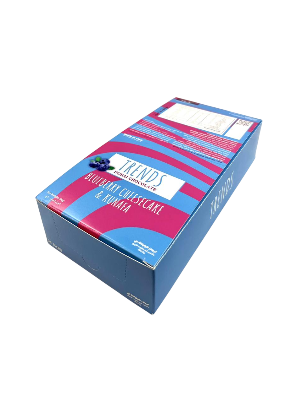 Trends Dubai Chocolate, Blueberry Cheesecake & Kunafa - 20g