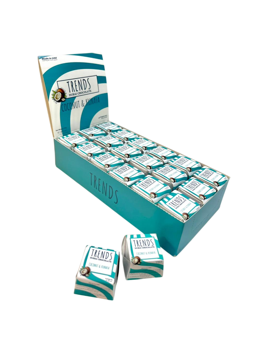 Trends Dubai Chocolate, Coconut & Kunafa - 20g