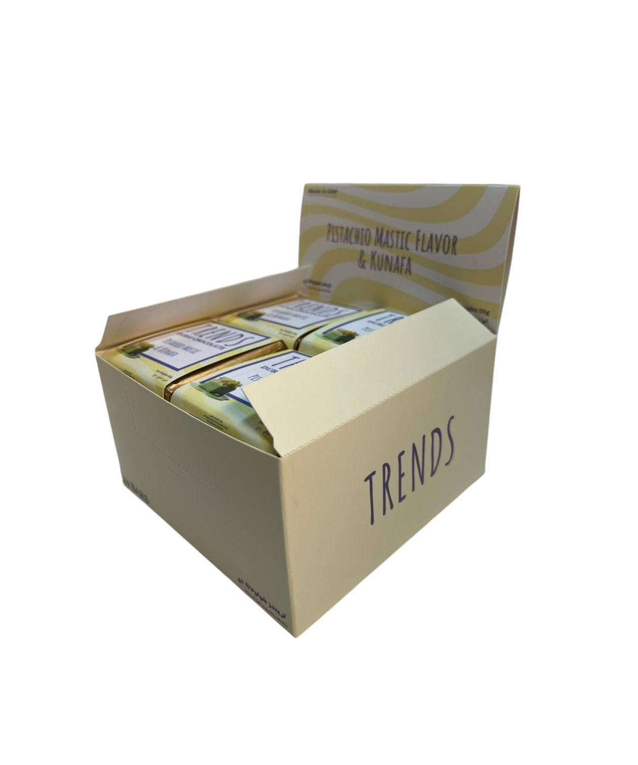 Trends Dubai Chocolate, Mastic Pistachio & Kunafa - 50g