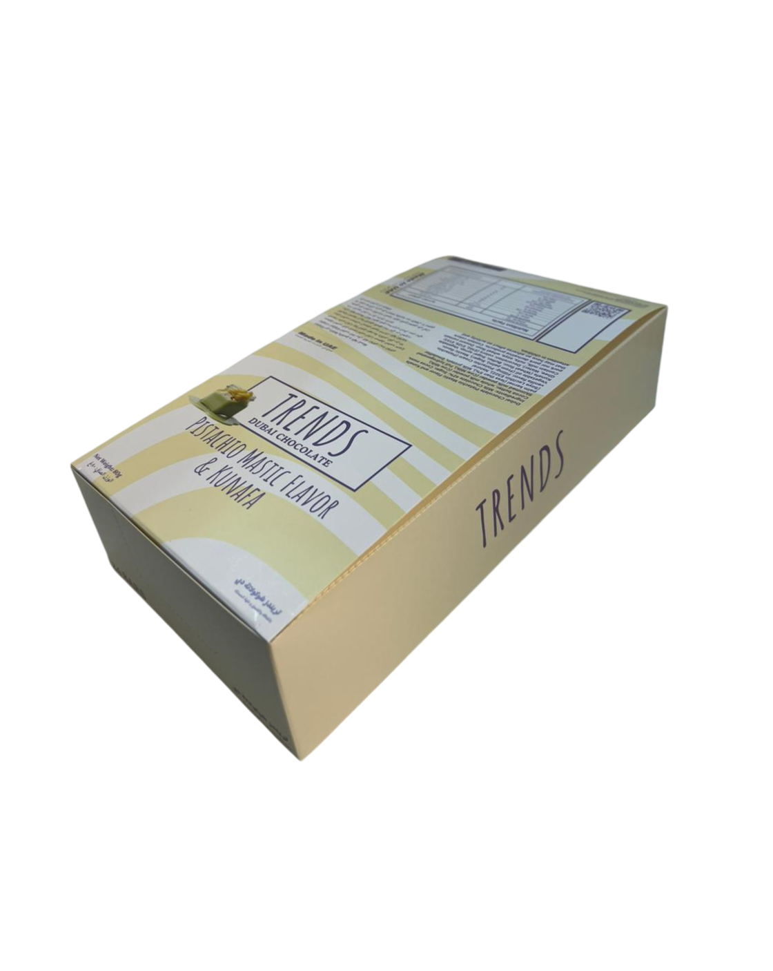 Trends Dubai Chocolate, Mastic Pistachio & Kunafa - 80g