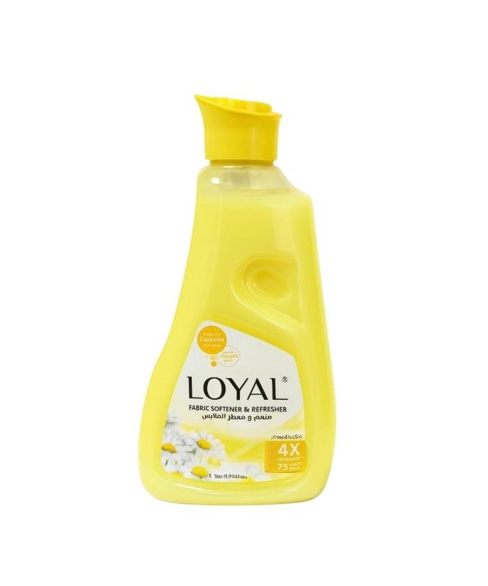 Loyal Fabric Softener, Aroma del Sol Yellow - 1500 ml