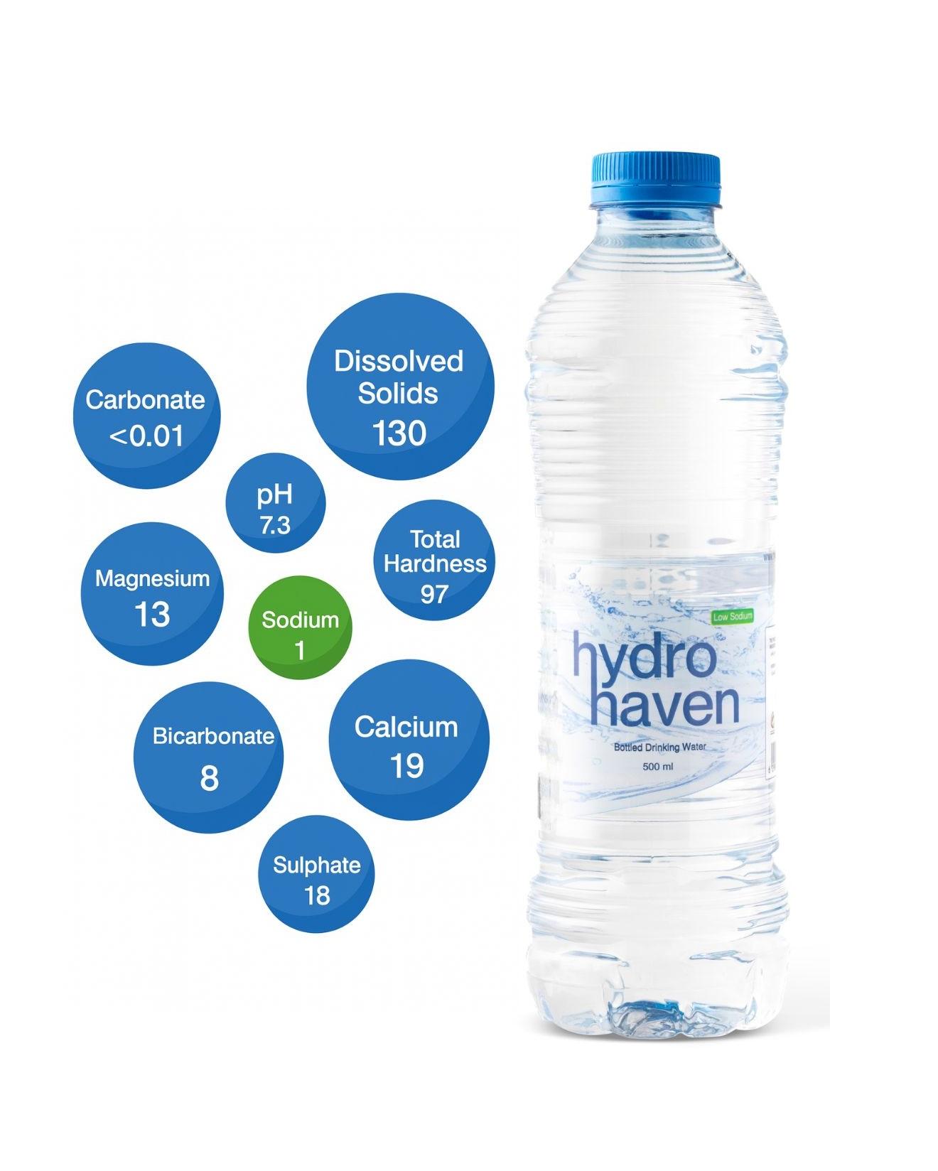 Hydro Haven Bottled Drinking Water - (500 ml x 12) x 3