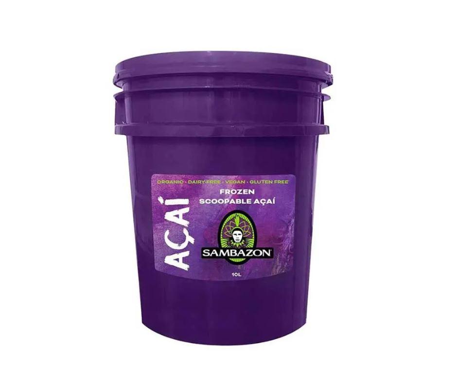 SAMBAZON ORGANIC ACAI BERRY SORBET - 10 Liter