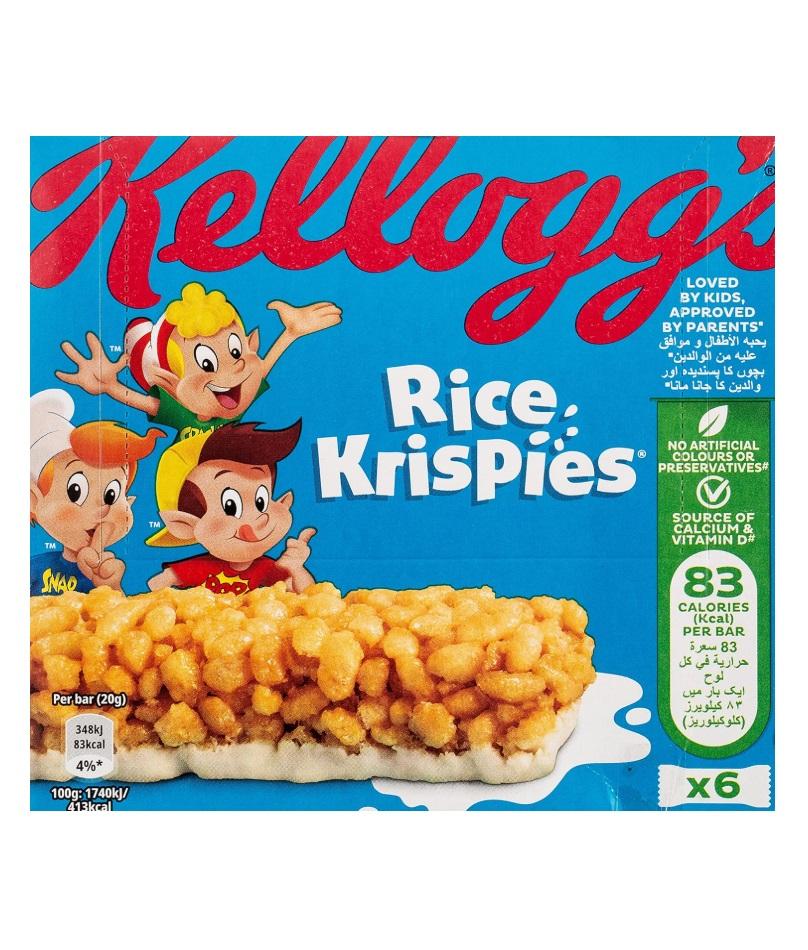 Kellogg's Rice Krispies Cereal Bar CMB - 20g x 6