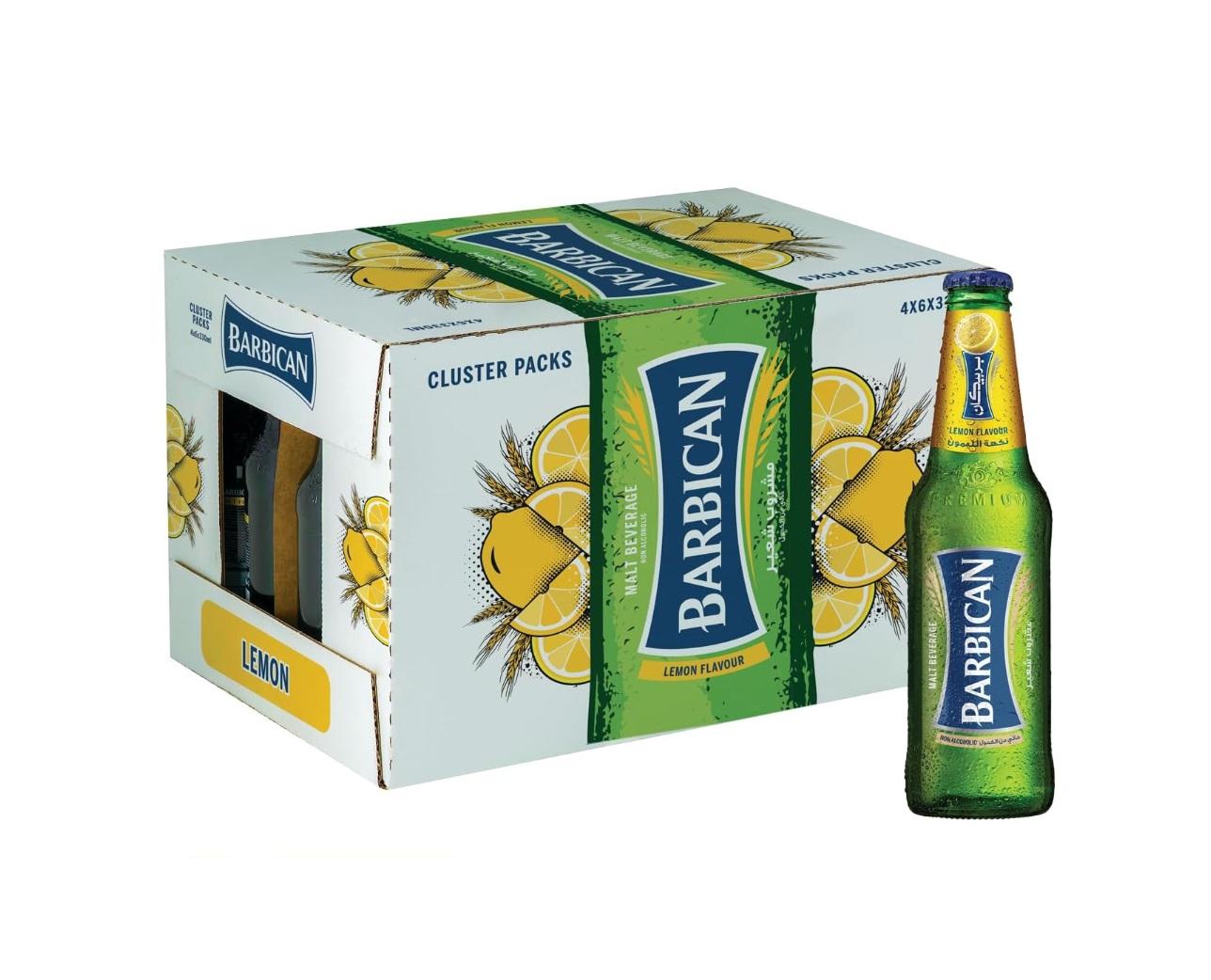 Barbican Lemon Non-Alcoholic Malt Beverage - 330 ml x 6