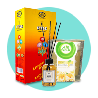 Candles, Diffusers & Incense