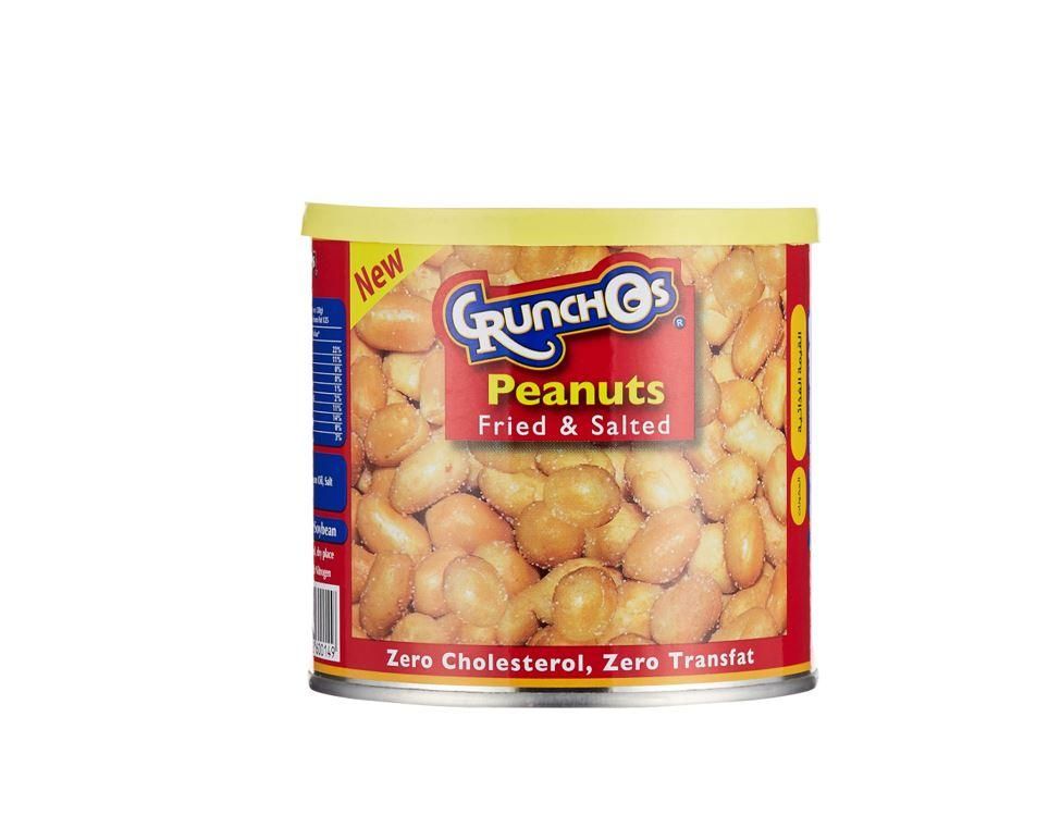 Crunchos Salty Peanuts, Can - 200g