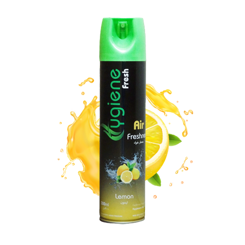 Hygiene Fresh Air Freshener, Manual, Lemon - 300 ml