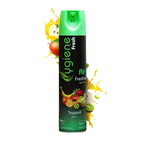 Hygiene Fresh Air Freshener, Manual, Tropical - 300 ml