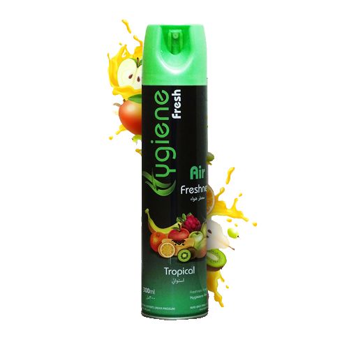 Hygiene Fresh Air Freshener, Manual, Tropical - 300 ml