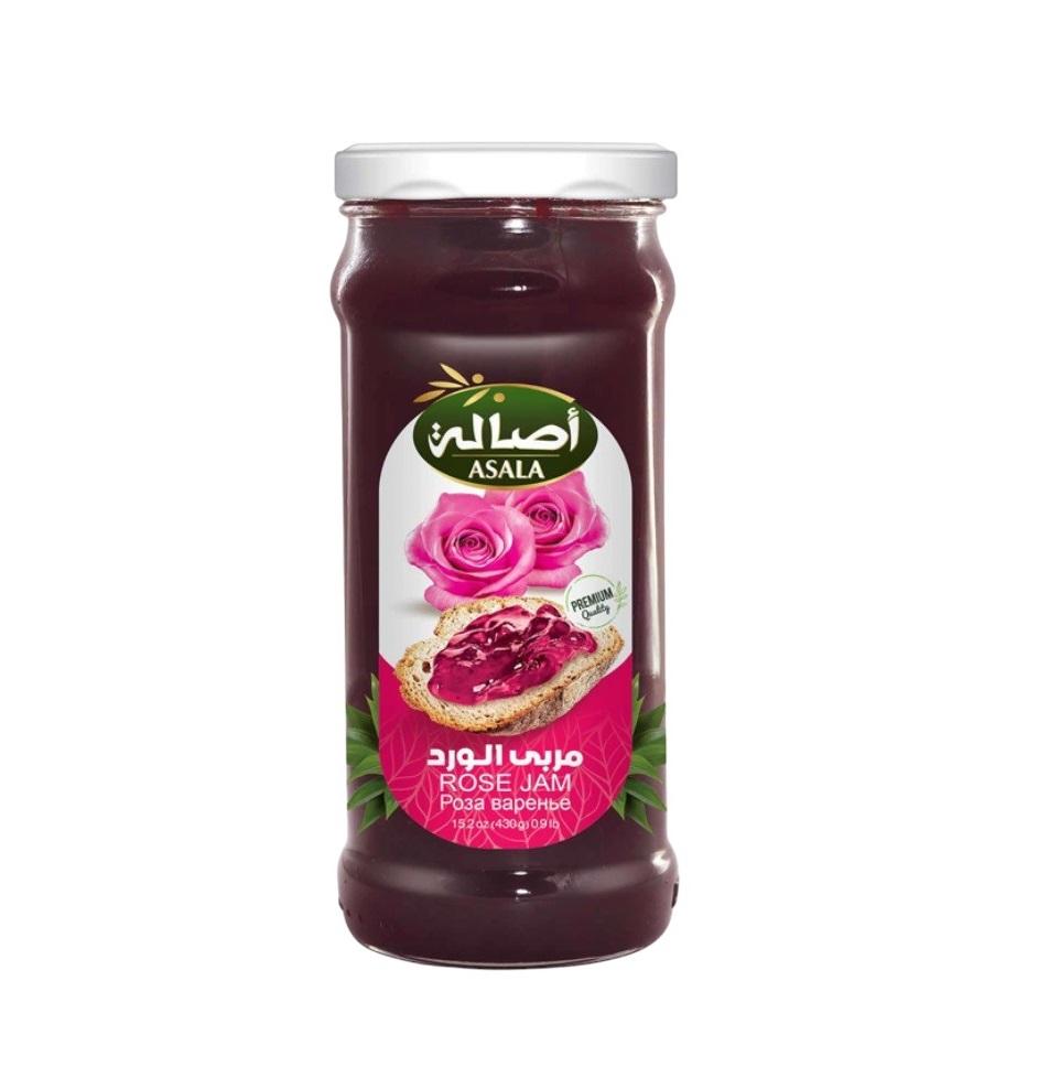 Asala Rose Jam, Glass Bottle - 430g