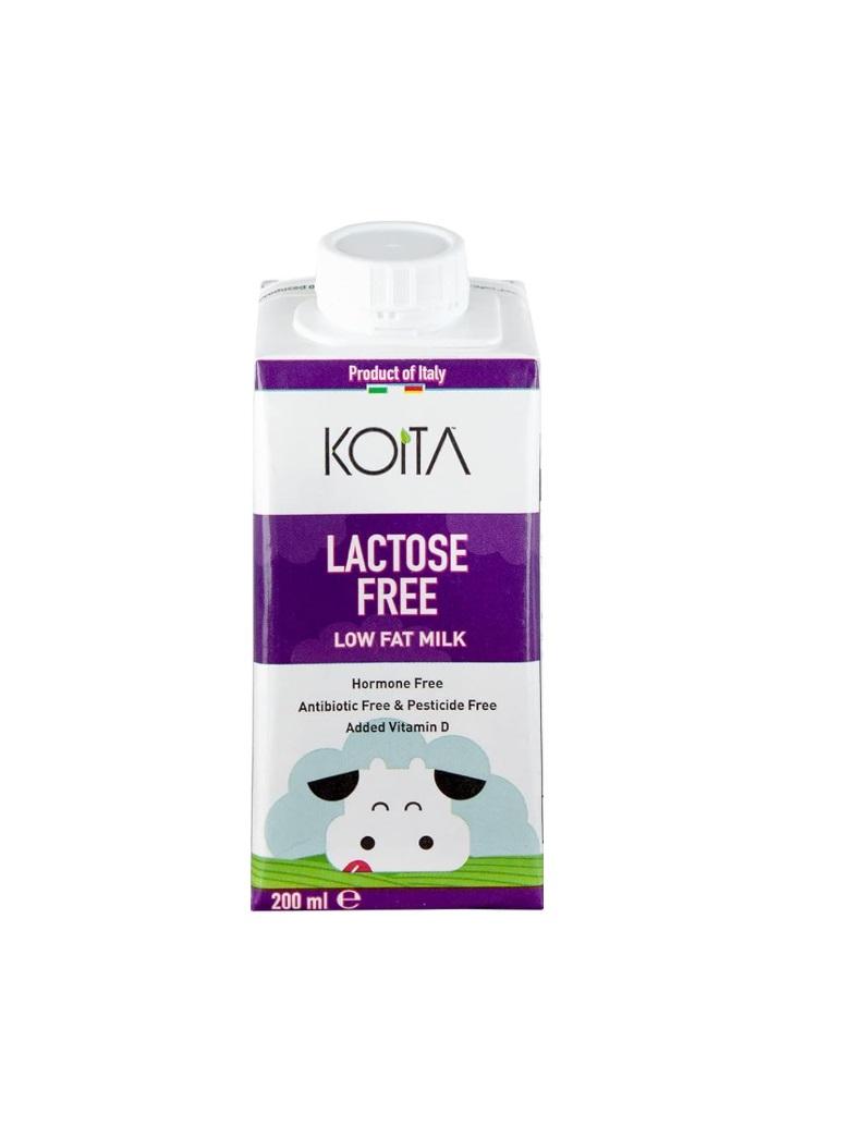 Koita Lactose-Free Low Fat Milk - 200 ml x 24