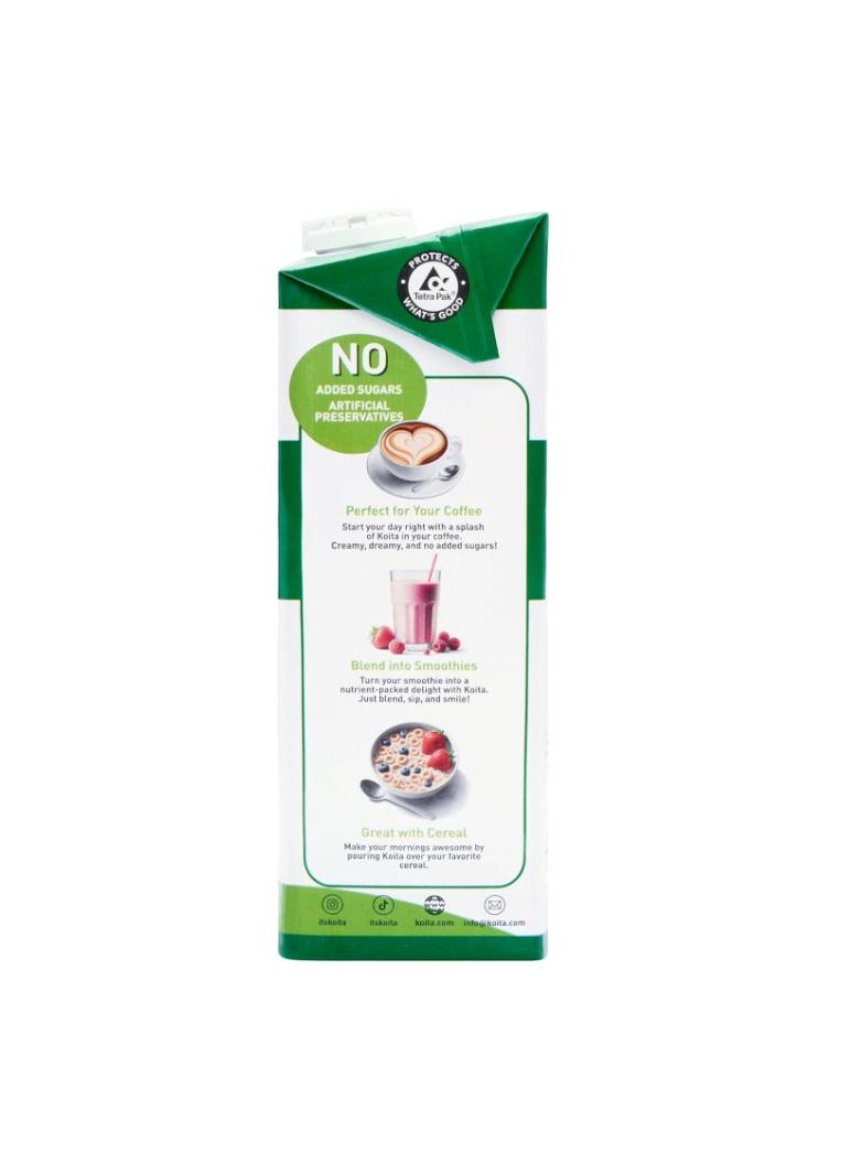 Koita Organic Coconut Milk - 1 Liter x 12