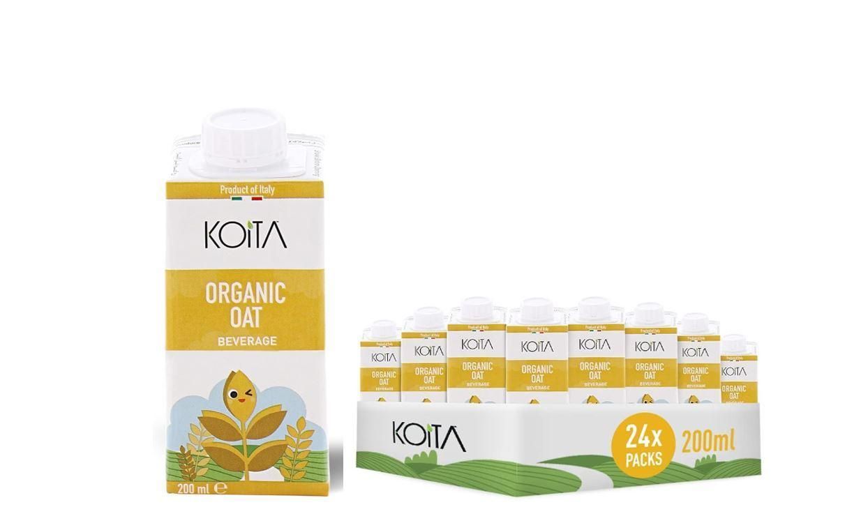 Koita Organic Oat Milk - 200 ml x 24