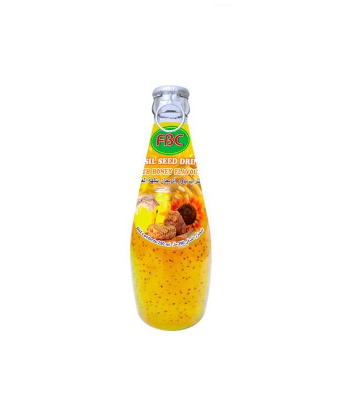 FBC Basil Seed Drink with Honey Flavor - 290 ml
