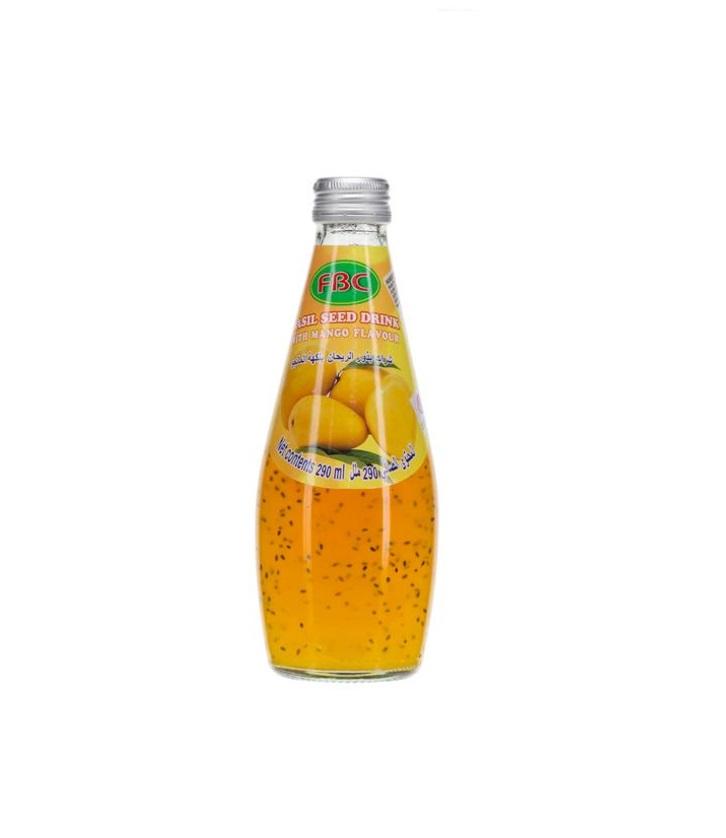 FBC Basil Seed Drink with Mango Flavor - 290 ml