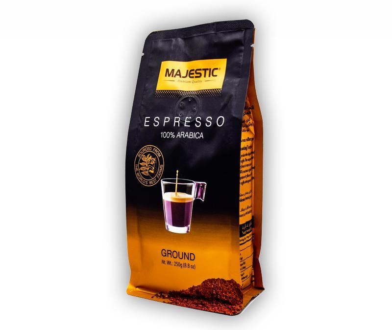 Majestic Ground Coffee Beans - 250g