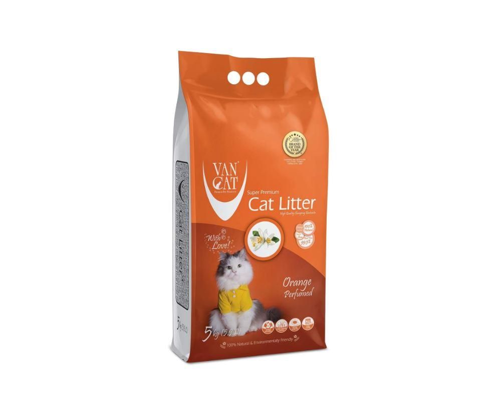 Van Cat Litter, Orange Scent - 5 kg