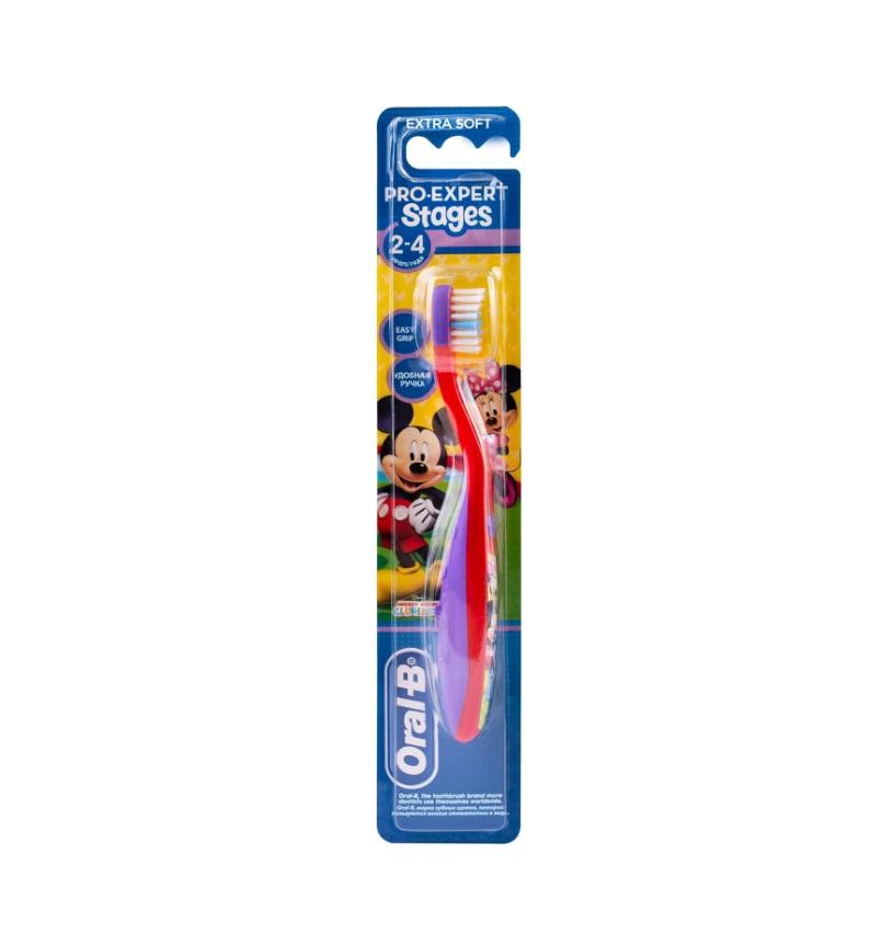 Oral-B Stages 2 Mickey Mouse Soft Toothbrush (2-4 Years)