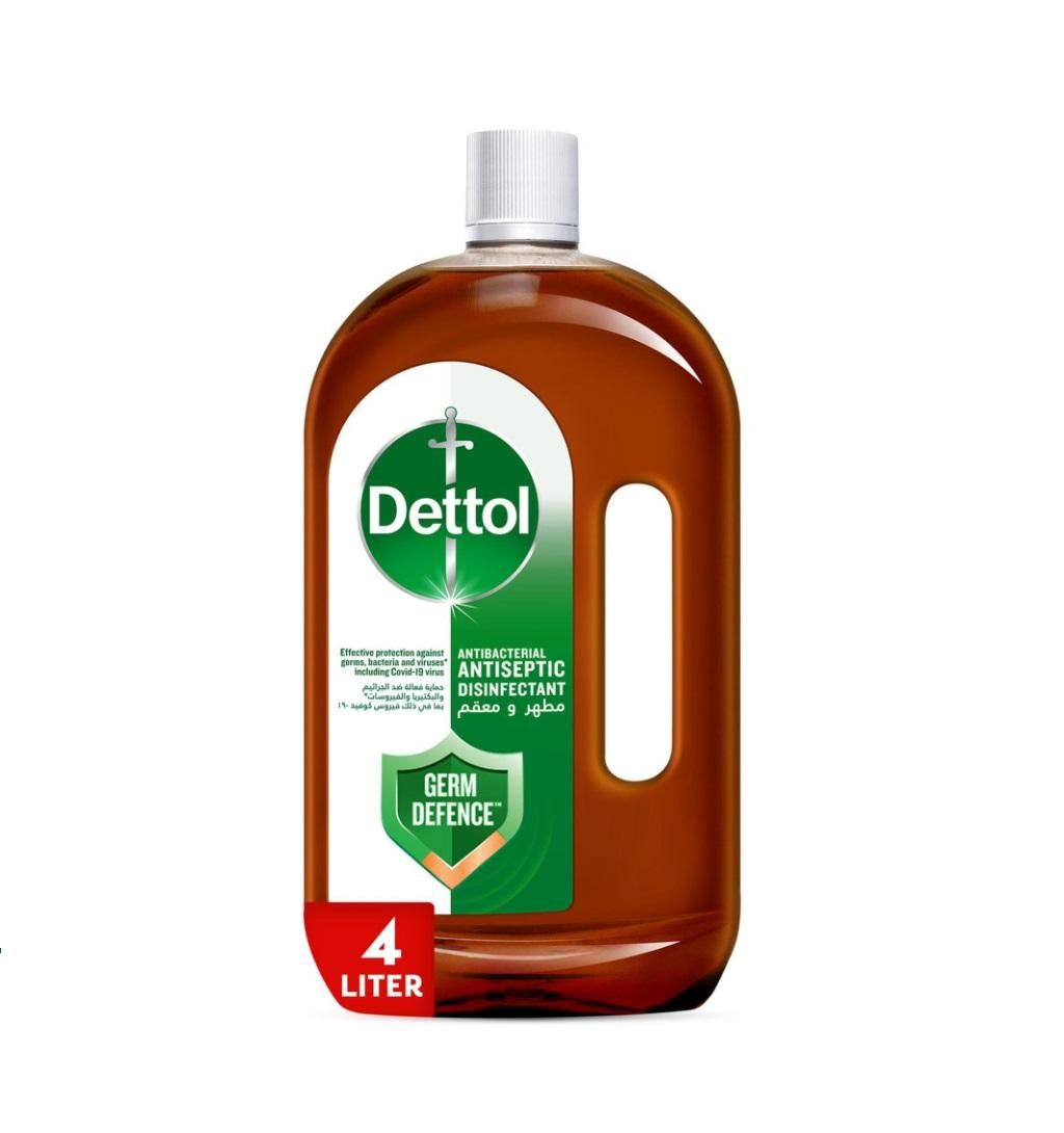 Dettol Liquid Antiseptic Disinfectant - 4 Liter