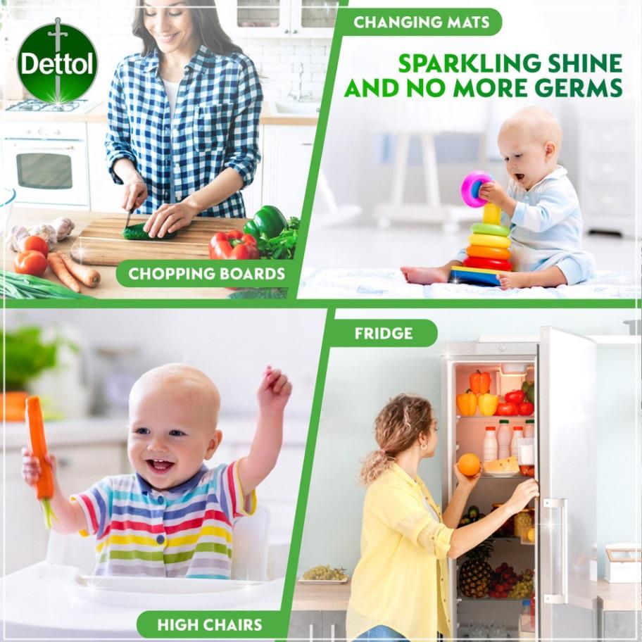 Dettol Liquid Surface Disinfectant Trigger Spray - 500 ml