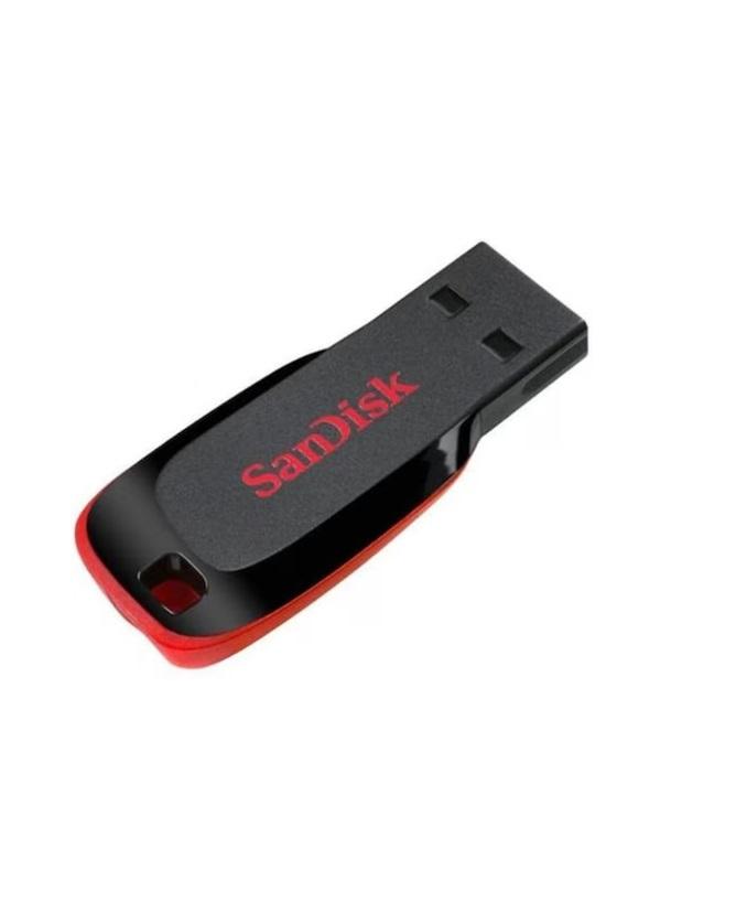 SanDisk Cruzer Blade USB Flash Drive, Black - 16GB
