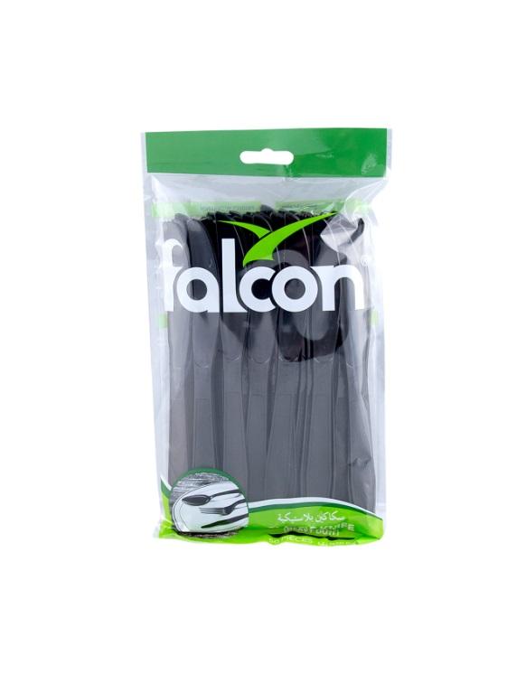 Falcon Heavy Duty Plastic Knife, Black - 50 pcs