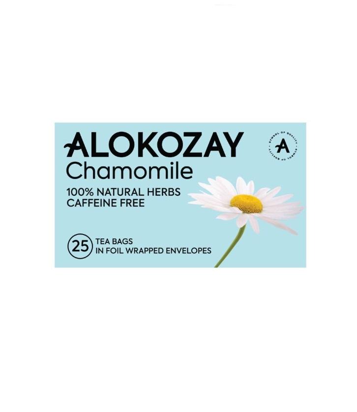 Alokozay Herbal Camomile Tea, Heat Seal Sachets - 25 bags