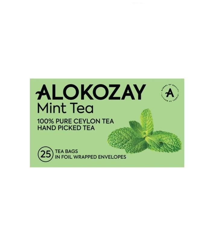 Alokozay Mint Tea, Heat Seal Sachets - 25 bags