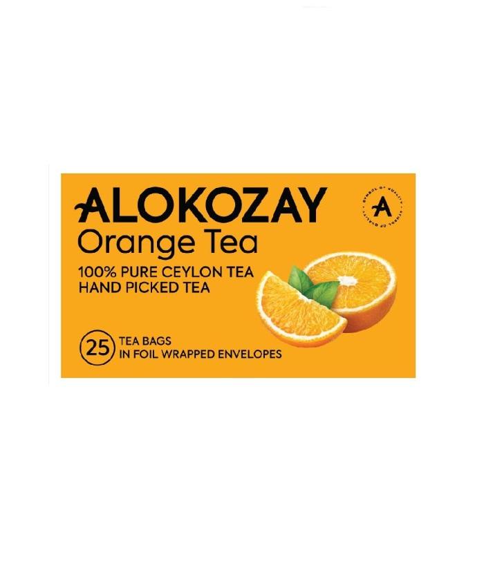 Alokozay Orange Tea, Heat Seal Sachets - 25 bags