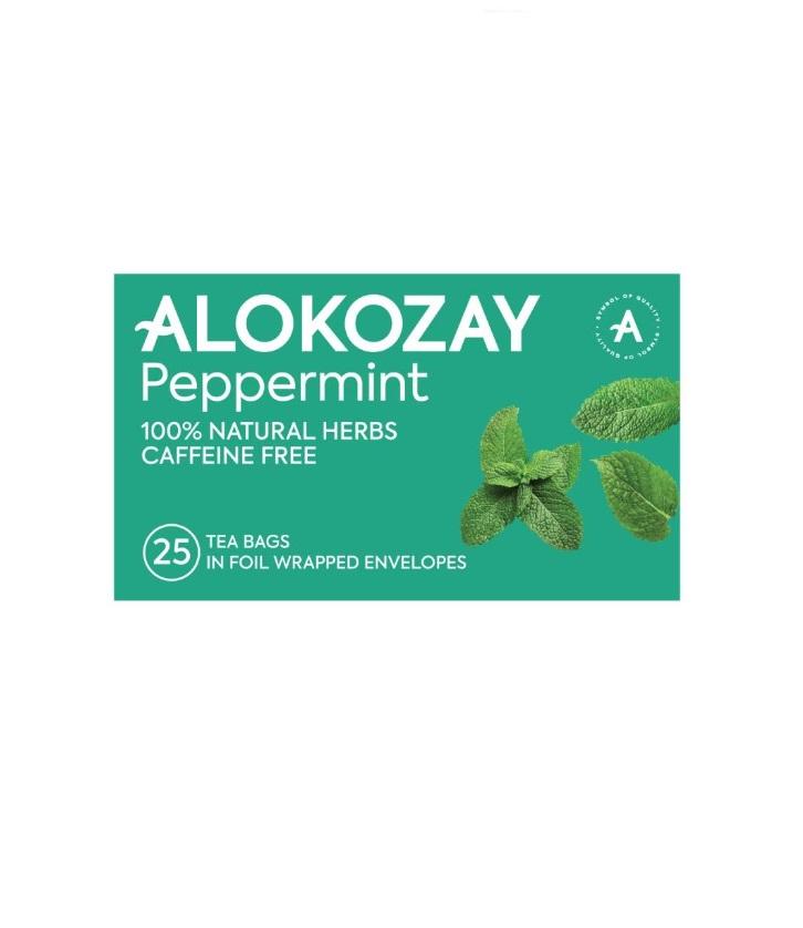 Alokozay Peppermint Tea, Heat Seal Sachets - 25 bags
