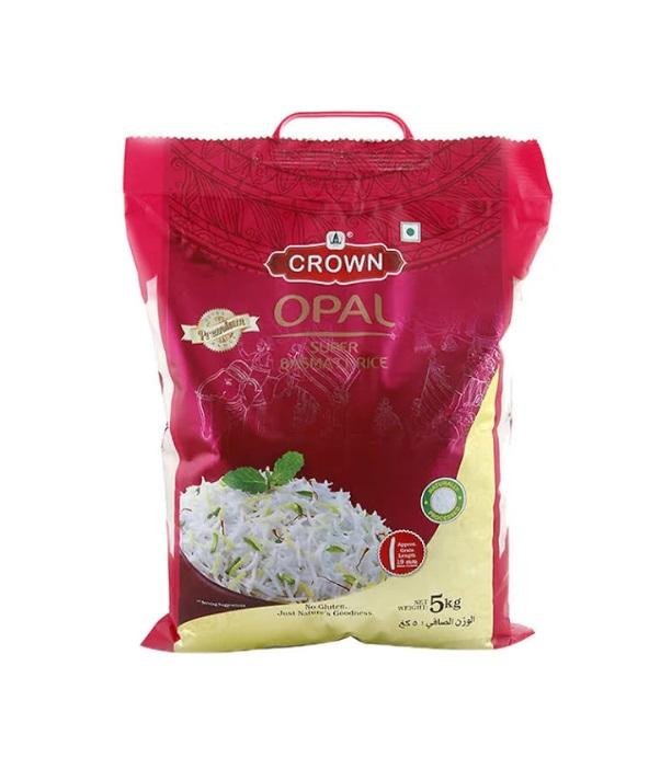 Crown Opal Super Basmati Rice - 5 kg