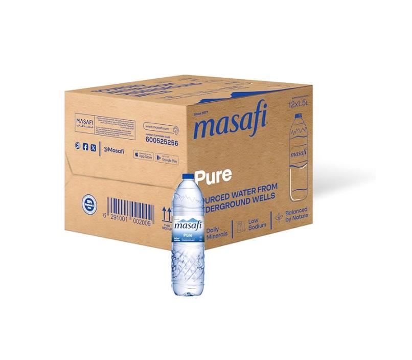Masafi Pure Water - 1.5 Liter x 6