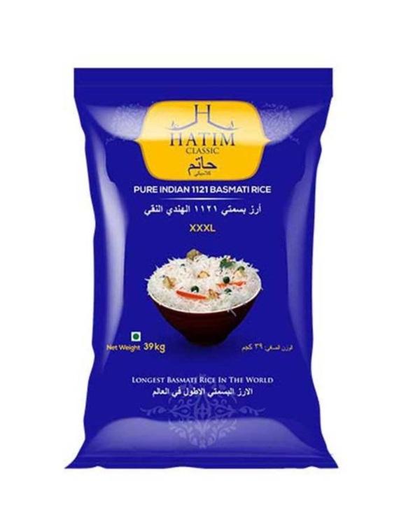 Hatim Classic Basmati Rice - 39 kg