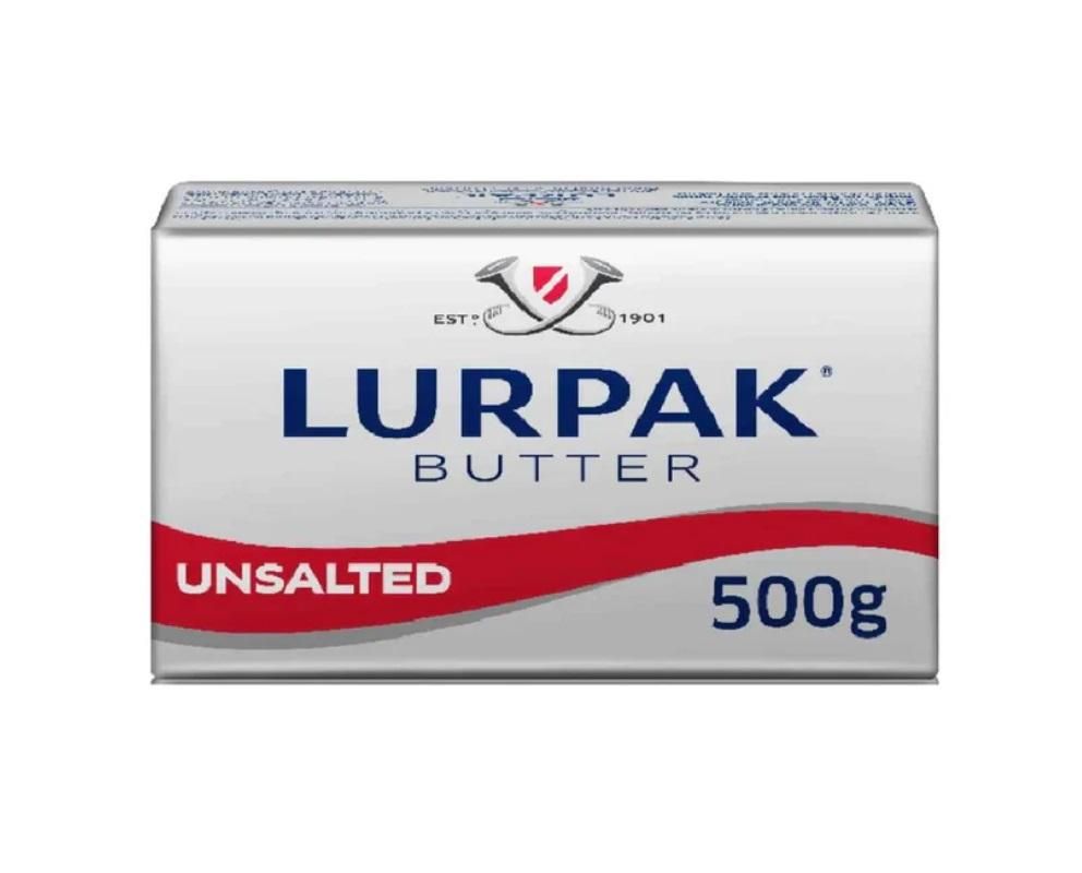 Lurpak Butter, Unsalted - 500g