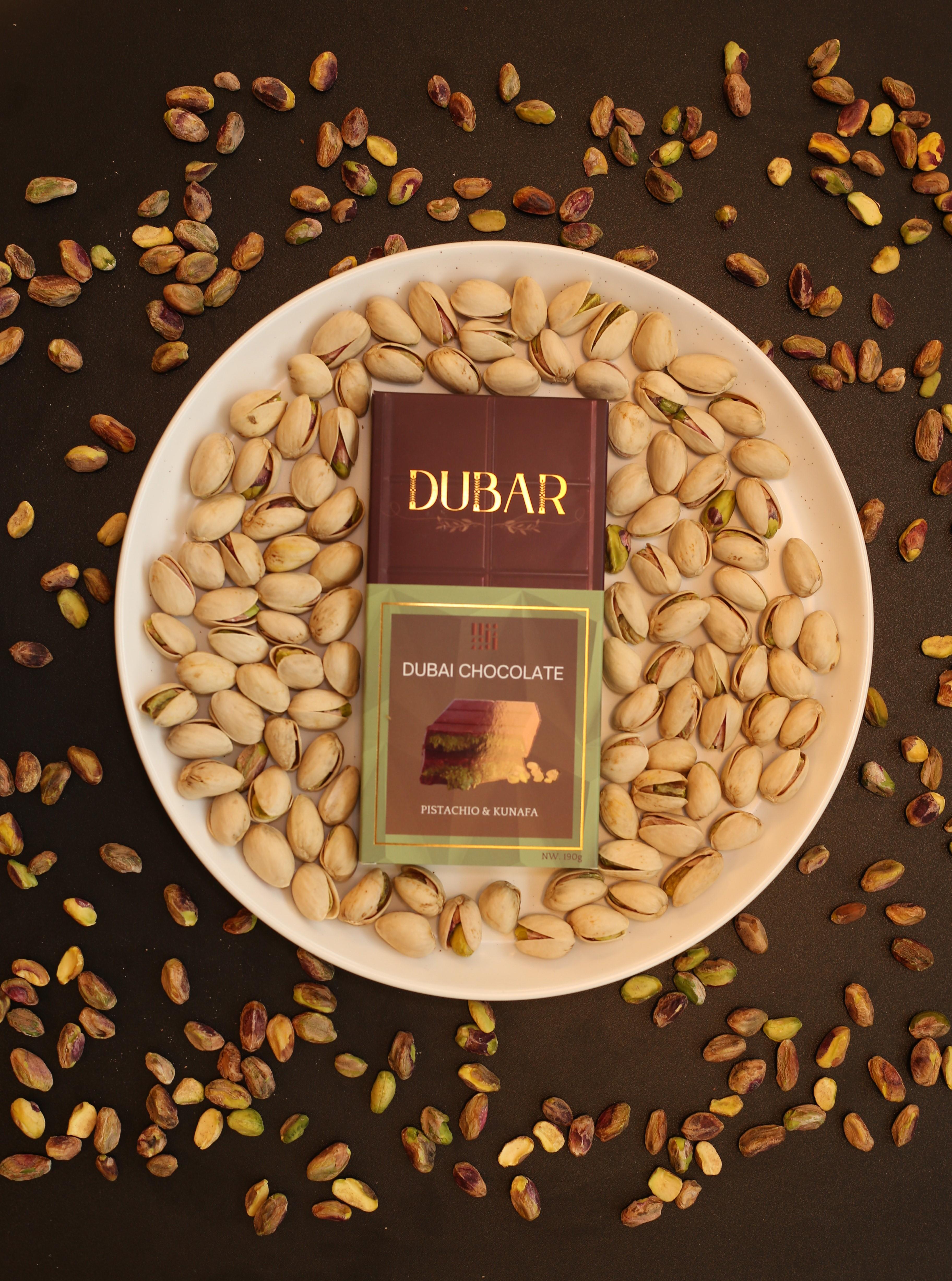 Dubar Dubai Chocolate, Pistachio & Kunafa  - 190g