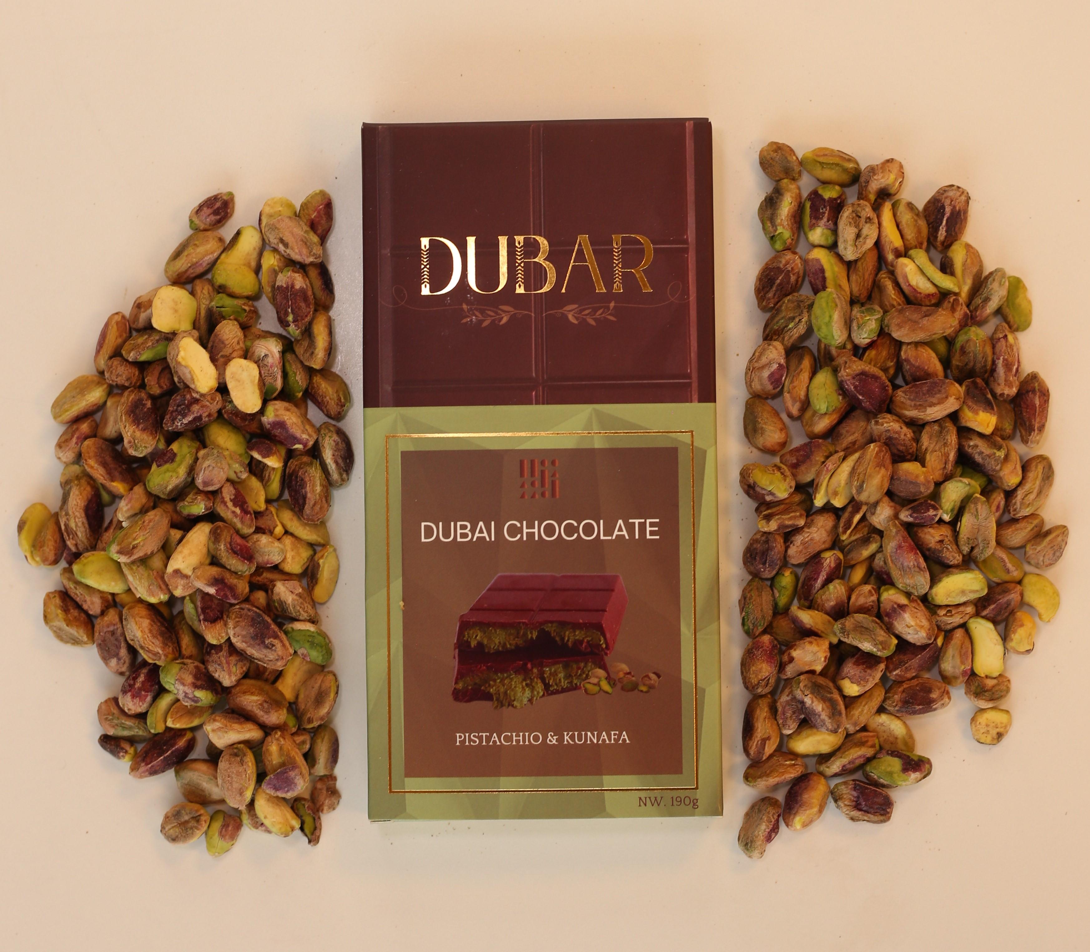 Dubar Dubai Chocolate, Pistachio & Kunafa  - 190g