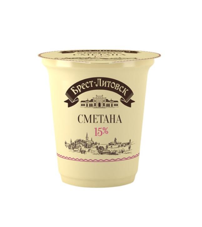 Savushkin Sour Cream, 15% - 300g