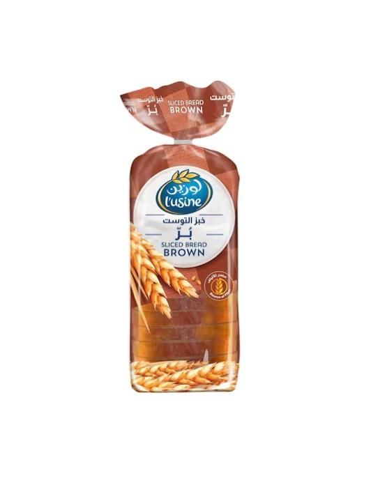 L'Usine Sliced Brown Bread - 600g
