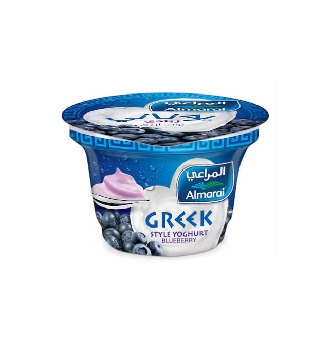 Almarai Greek Style Yogurt, Blueberry  - 150g