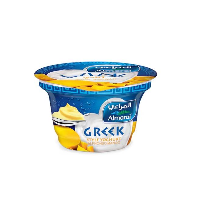 Almarai Greek Style Yogurt, Mango  - 150g