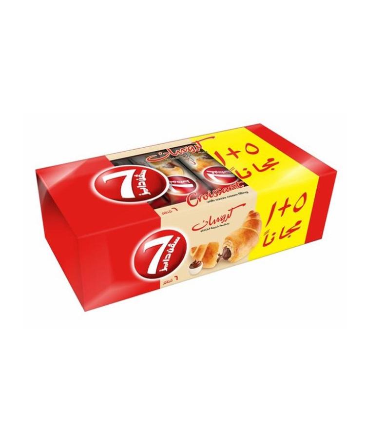 7Days Multi-Pack Chocolate Croissant - 55g (Pack of 6)