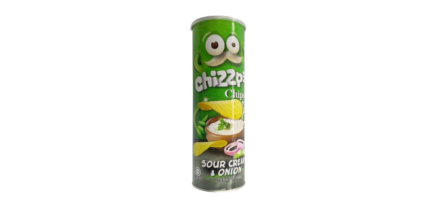 Chizzpa Sour Cream & Onion Chips - 160g
